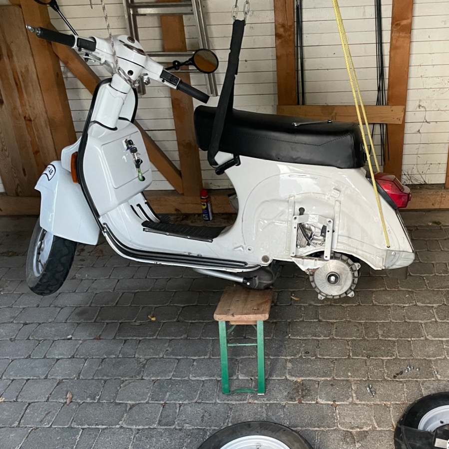 The 1983 Vespa 200